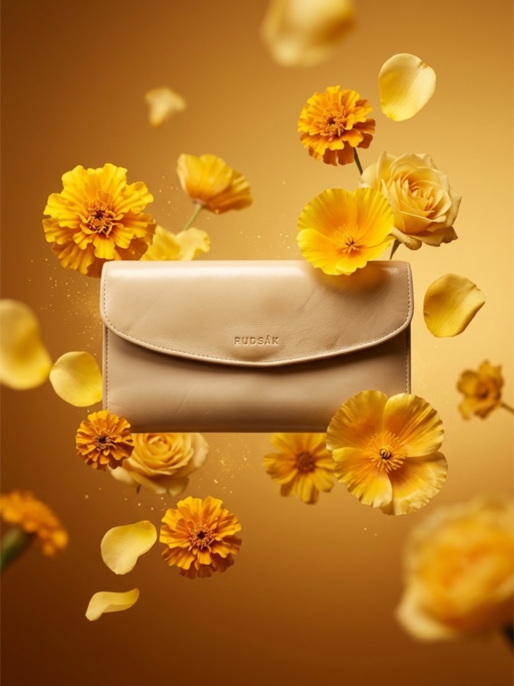 EUC/VGC RUDSÁK Collection Cream Leather Continental Wallet – Canadian Designer